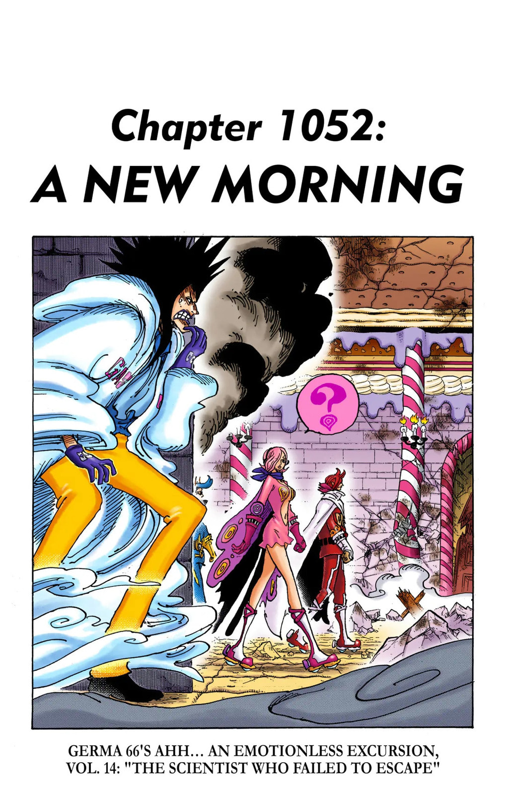 One Piece Digital Colored Chapter 1052 image 01